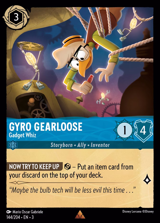 Gyro Gearloose — Gadget Whiz 144