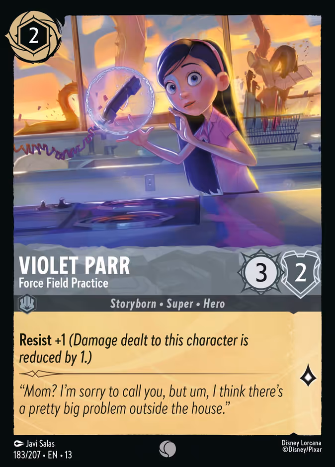 Violet Parr — Force Field Practice 183
