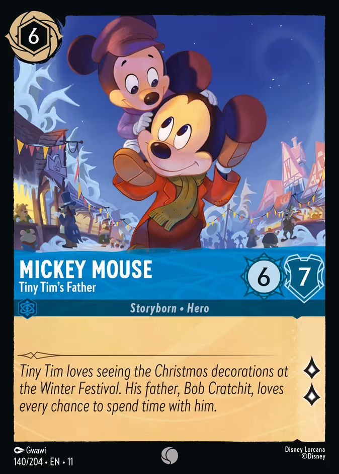 Mickey Mouse — Tiny Tim's Father 140