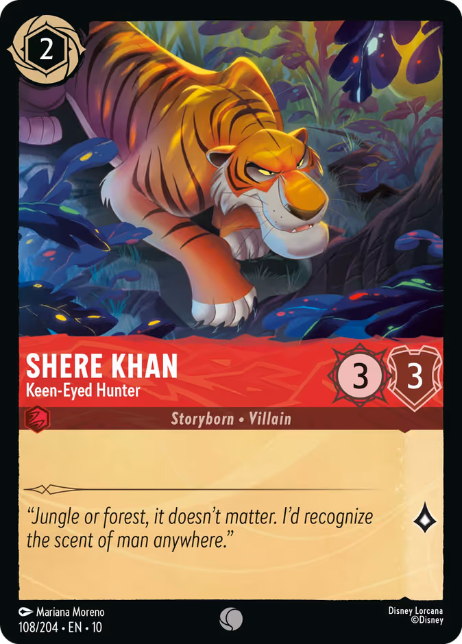 Shere Khan — Keen-Eyed Hunter 108