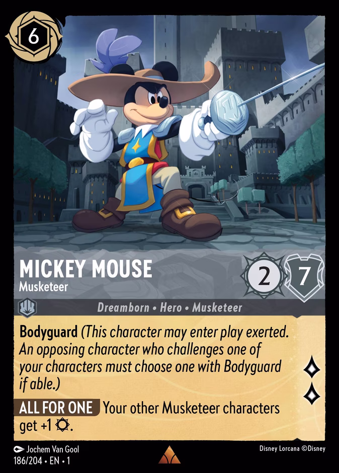 Mickey Mouse — Musketeer 186