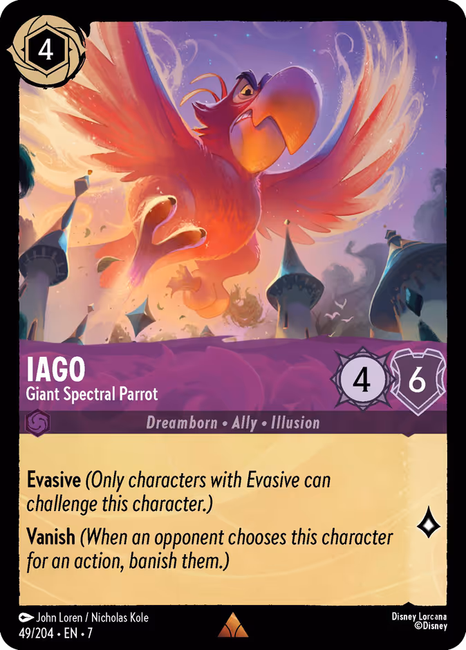 Iago — Giant Spectral Parrot 49
