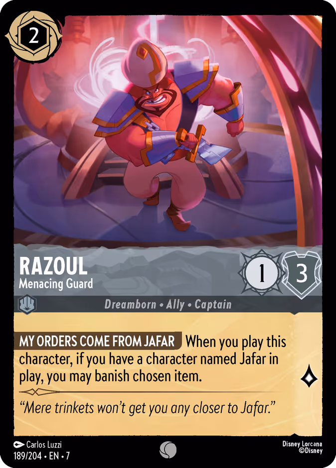 Razoul — Menacing Guard 189