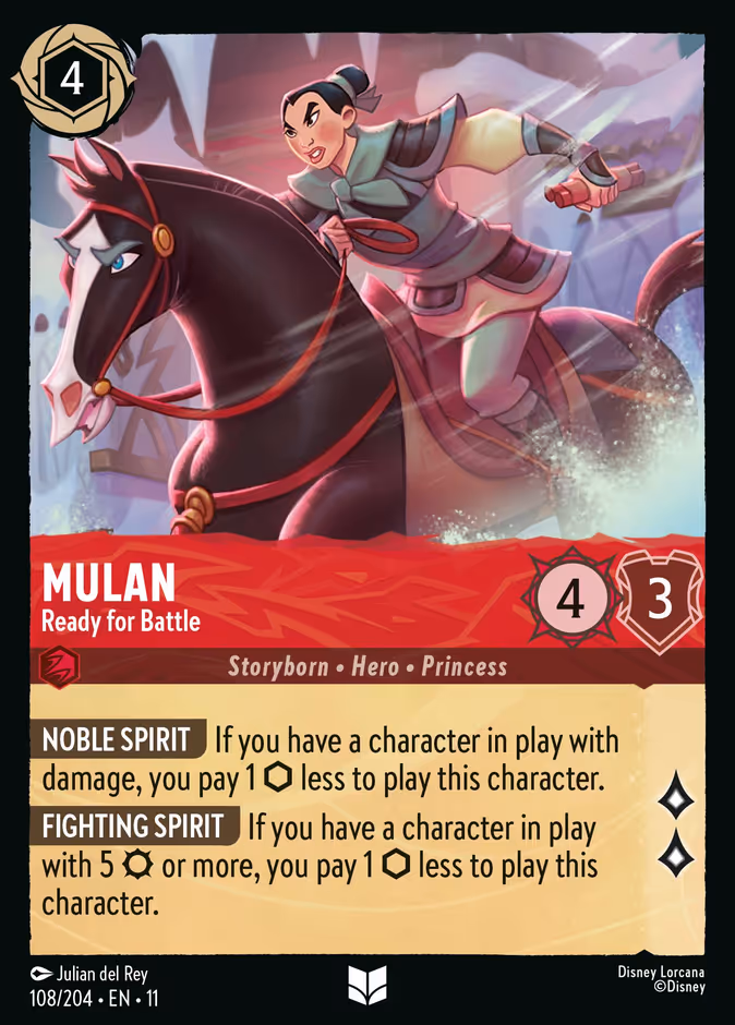 Mulan — Ready for Battle 108