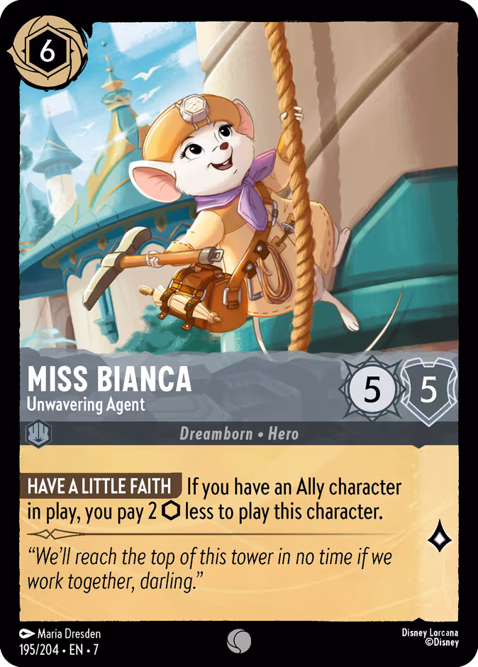 Miss Bianca — Unwavering Agent 195