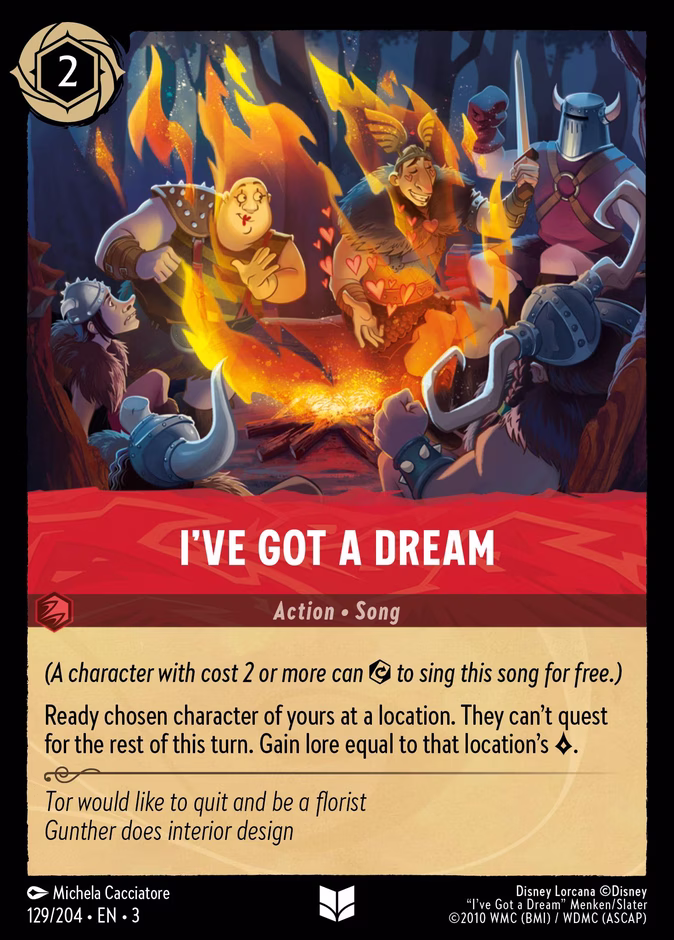 I've Got a Dream 129