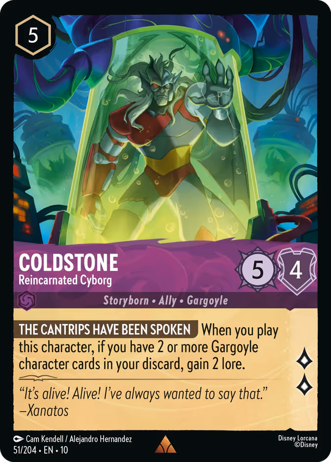 Coldstone — Reincarnated Cyborg 51