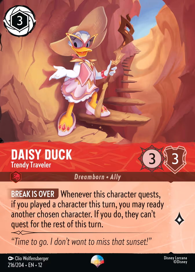 Daisy Duck — Trendy Traveler 216