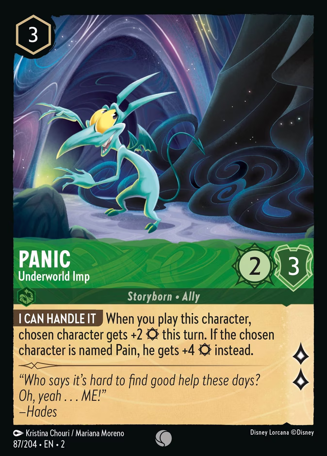 Panic — Underworld Imp 87