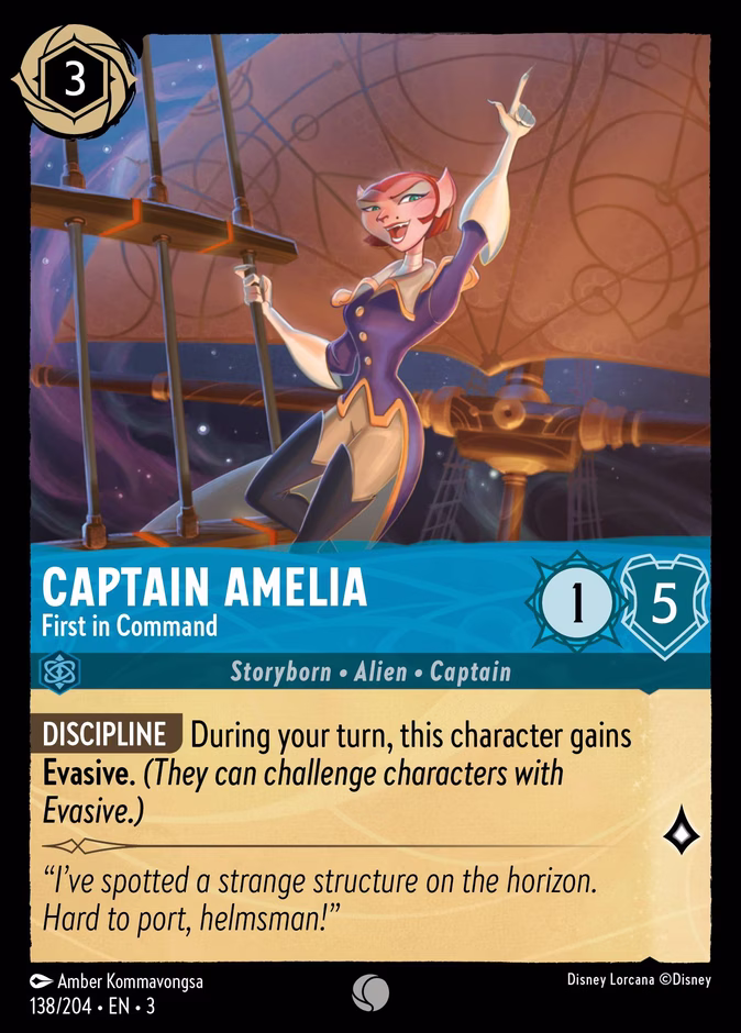 Captain Amelia — First in Command 138