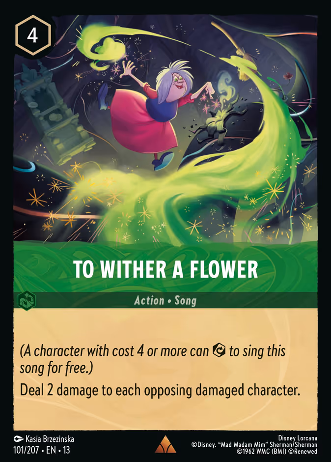 To Wither a Flower 101