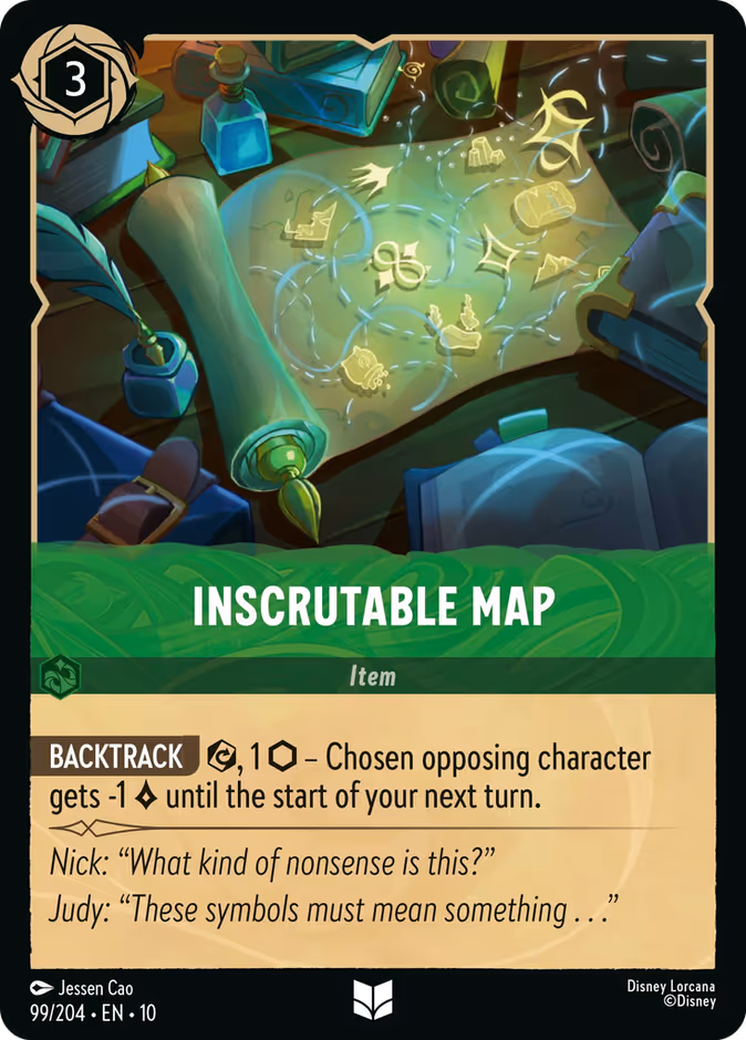 Inscrutable Map 99