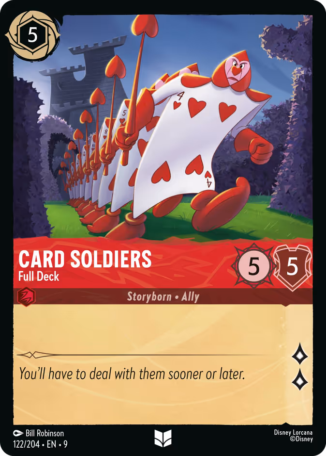 Card Soldiers — Full Deck 122