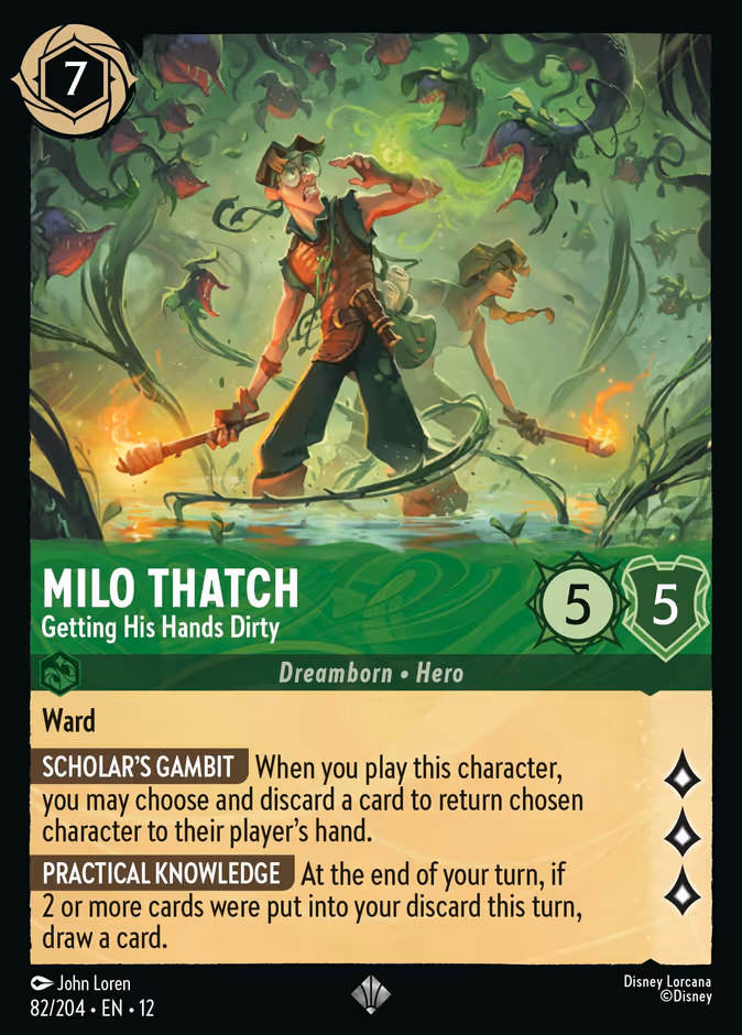 Milo Thatch — Getting His Hands Dirty 82