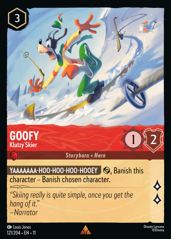 Goofy — Klutzy Skier 121