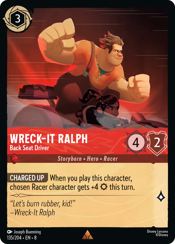 Wreck-It Ralph — Back Seat Driver 135