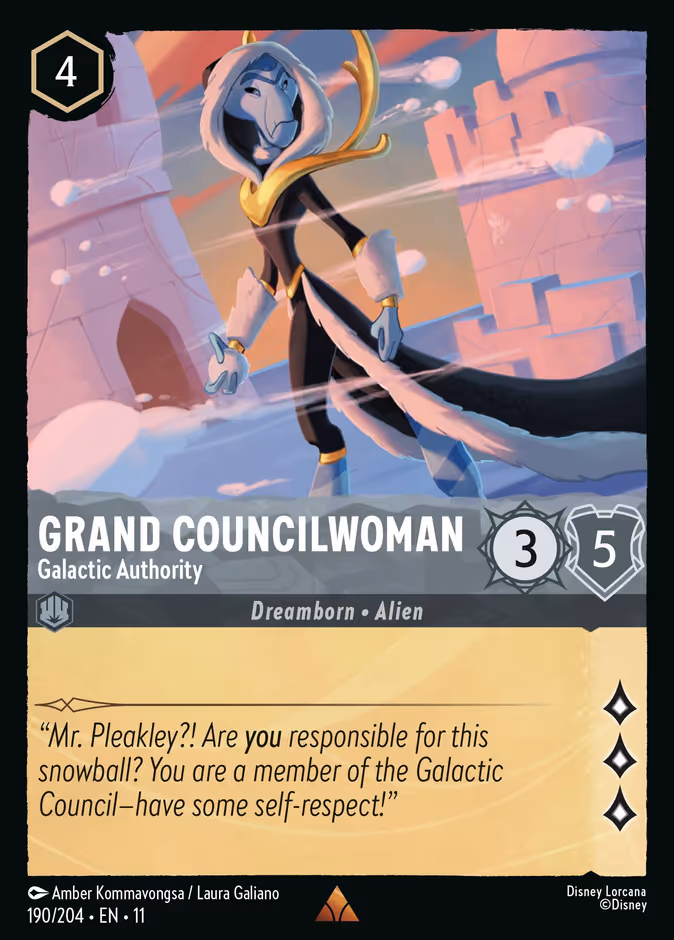 Grand Councilwoman — Galactic Authority 190