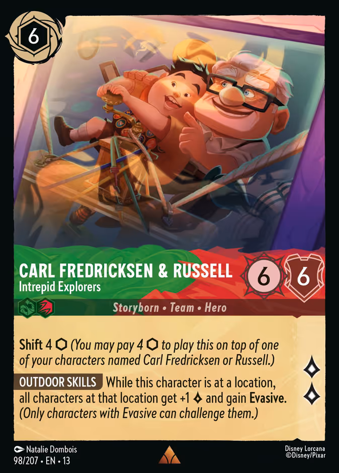 Carl Fredricksen & Russell — Intrepid Explorers 98