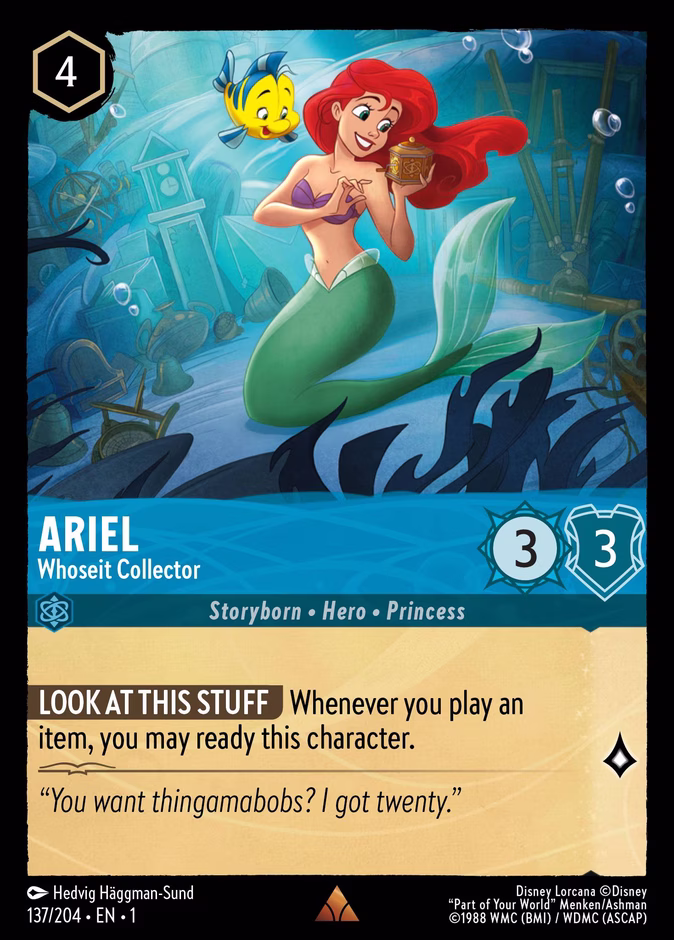 Ariel — Whoseit Collector 137