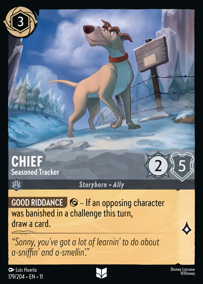 Chief — Seasoned Tracker 179