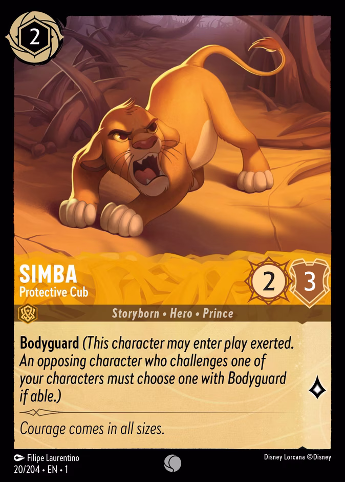 Simba — Protective Cub 20