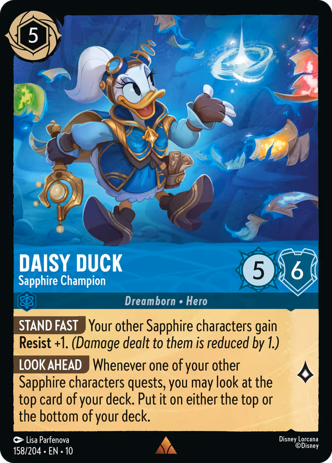 Daisy Duck — Sapphire Champion 158