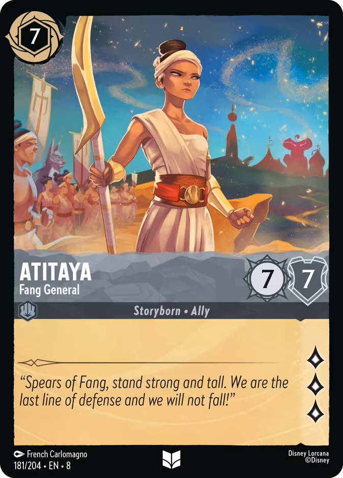 Atitaya — Fang General 181