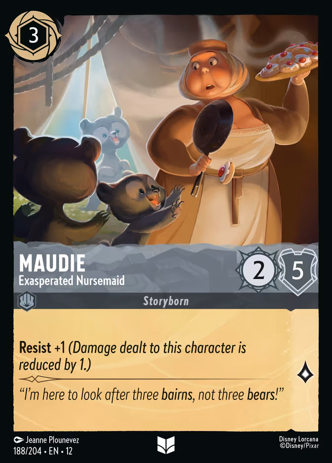 Maudie — Exasperated Nursemaid 188
