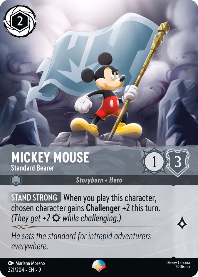 Mickey Mouse — Standard Bearer 221