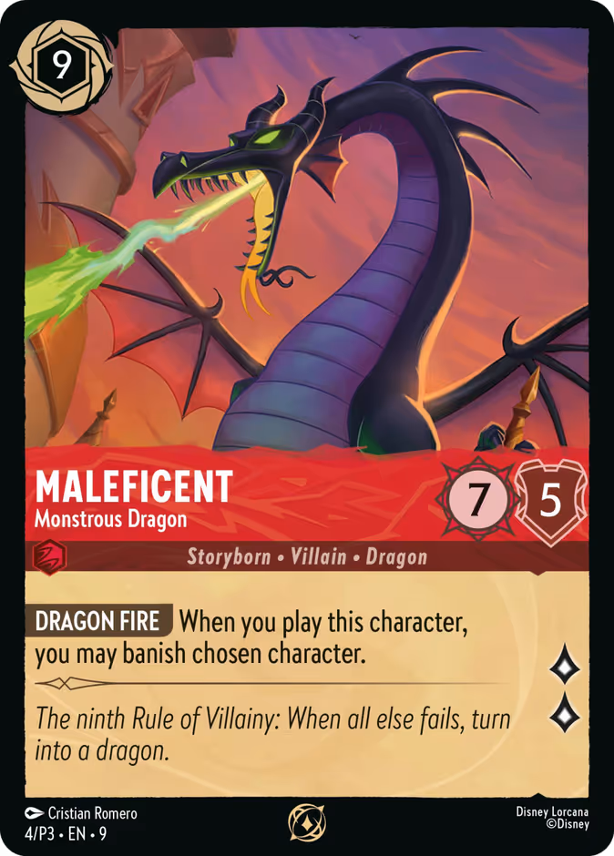 Maleficent — Monstrous Dragon 4