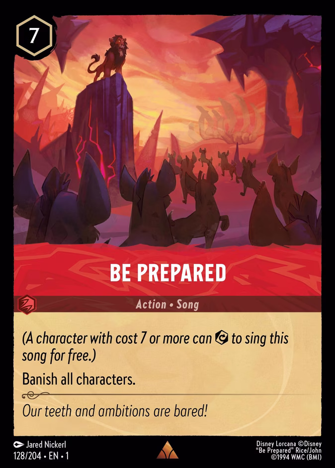 Be Prepared 128