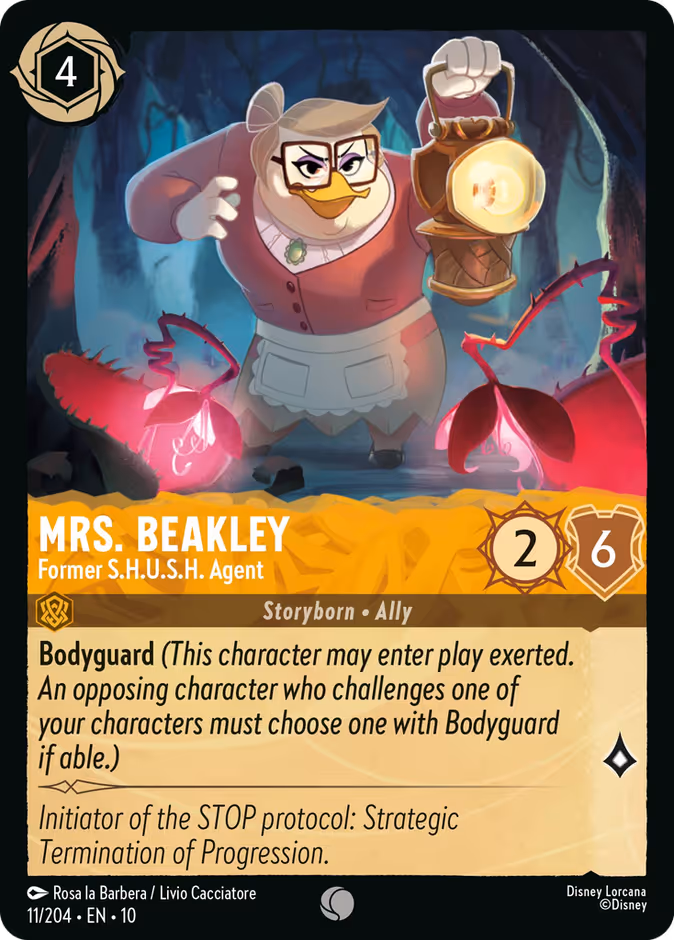 Mrs. Beakley — Former S.H.U.S.H. Agent 11