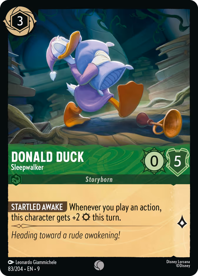 Donald Duck — Sleepwalker 83