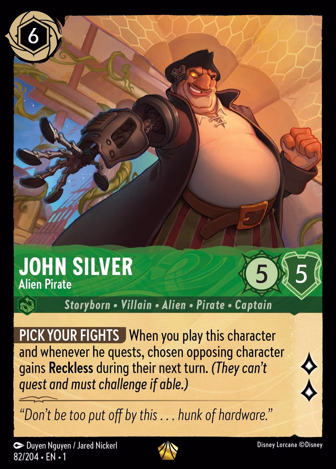 John Silver — Alien Pirate 82