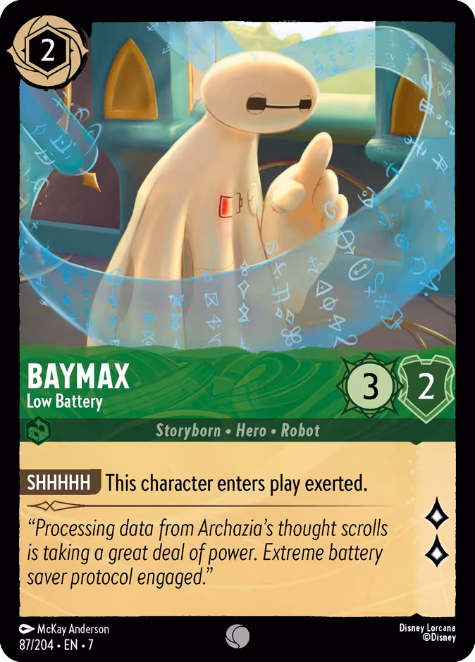 Baymax — Low Battery 87