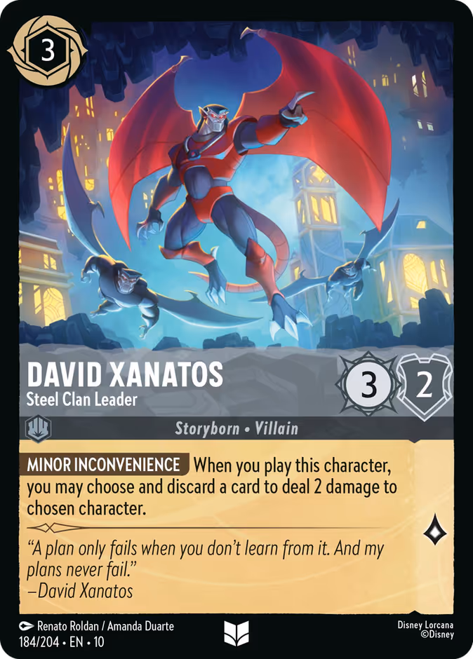 David Xanatos — Steel Clan Leader 184