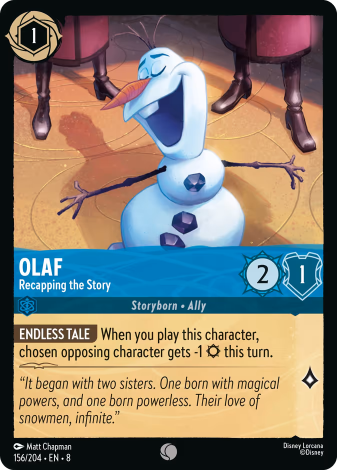 Olaf — Recapping the Story 156