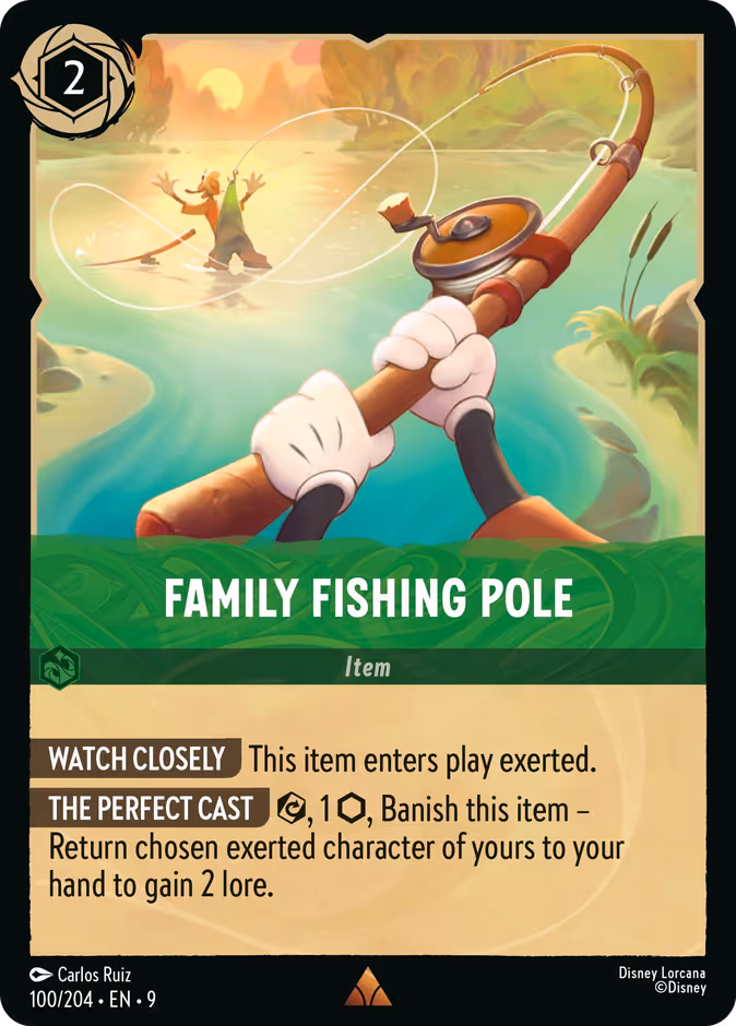Family Fishing Pole 100