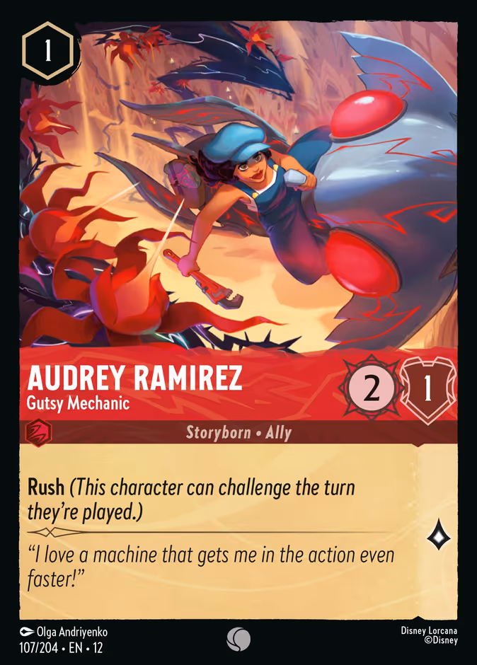 Audrey Ramirez — Gutsy Mechanic 107