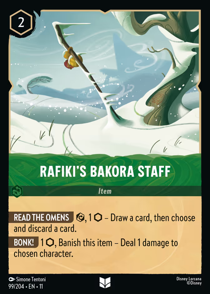 Rafiki's Bakora Staff 99