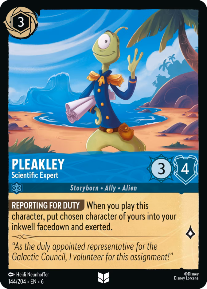 Pleakley — Scientific Expert 144