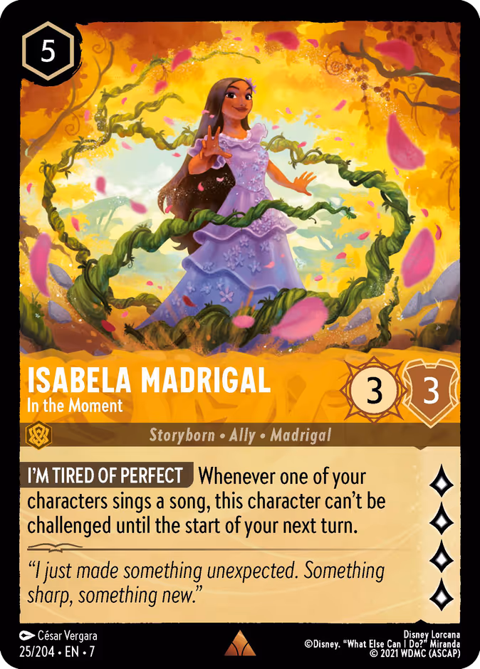 Isabela Madrigal — In the Moment 25