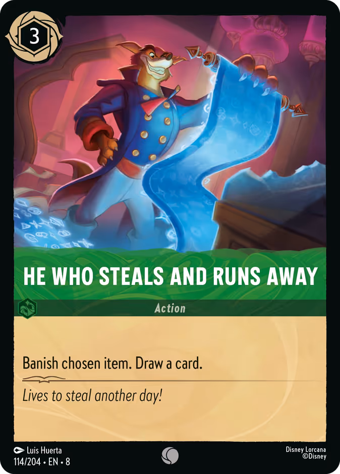 He Who Steals and Runs Away 114