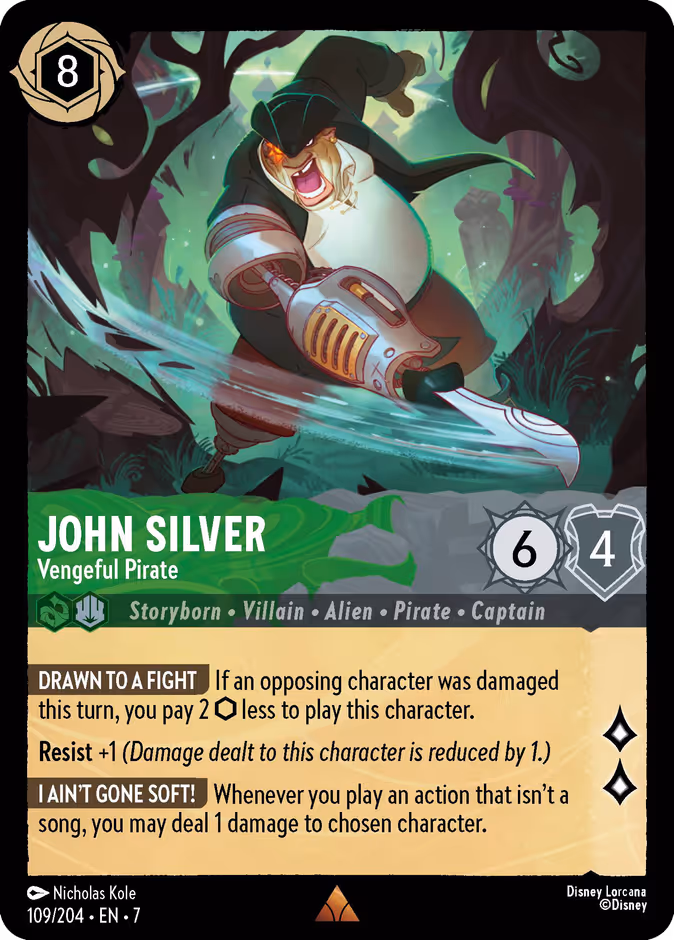 John Silver — Vengeful Pirate 109