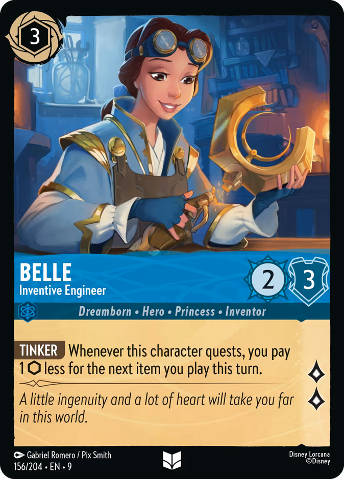 Belle — Inventive Engineer 156