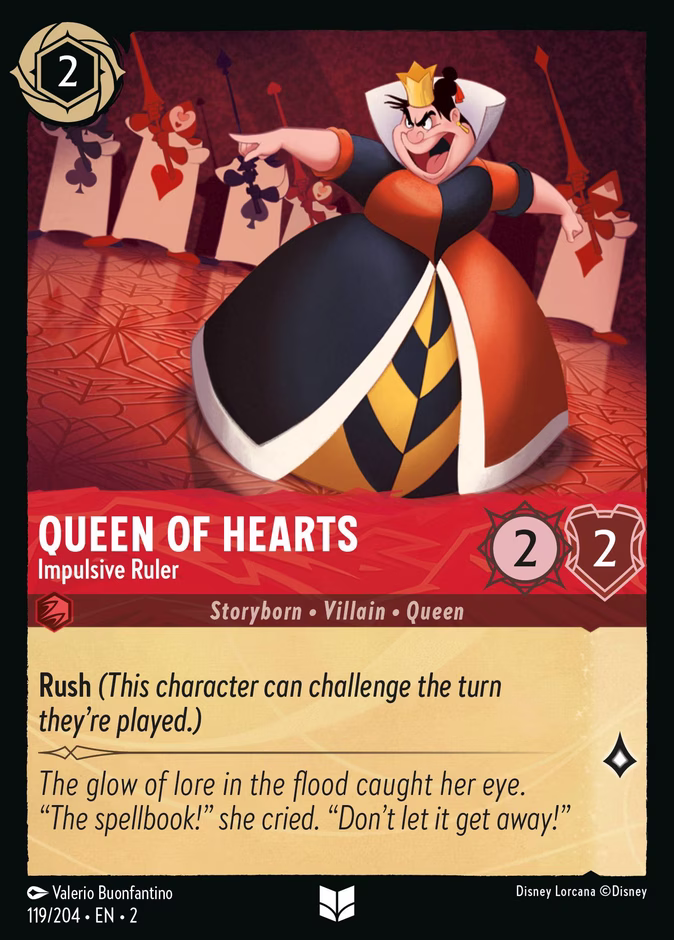 Queen of Hearts — Impulsive Ruler 119