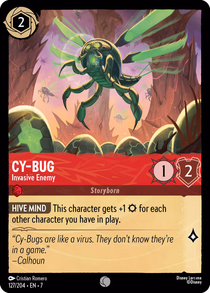 Cy-Bug — Invasive Enemy 127