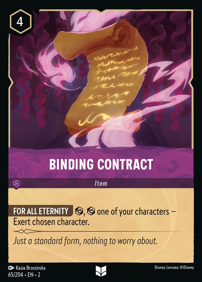 Binding Contract 65