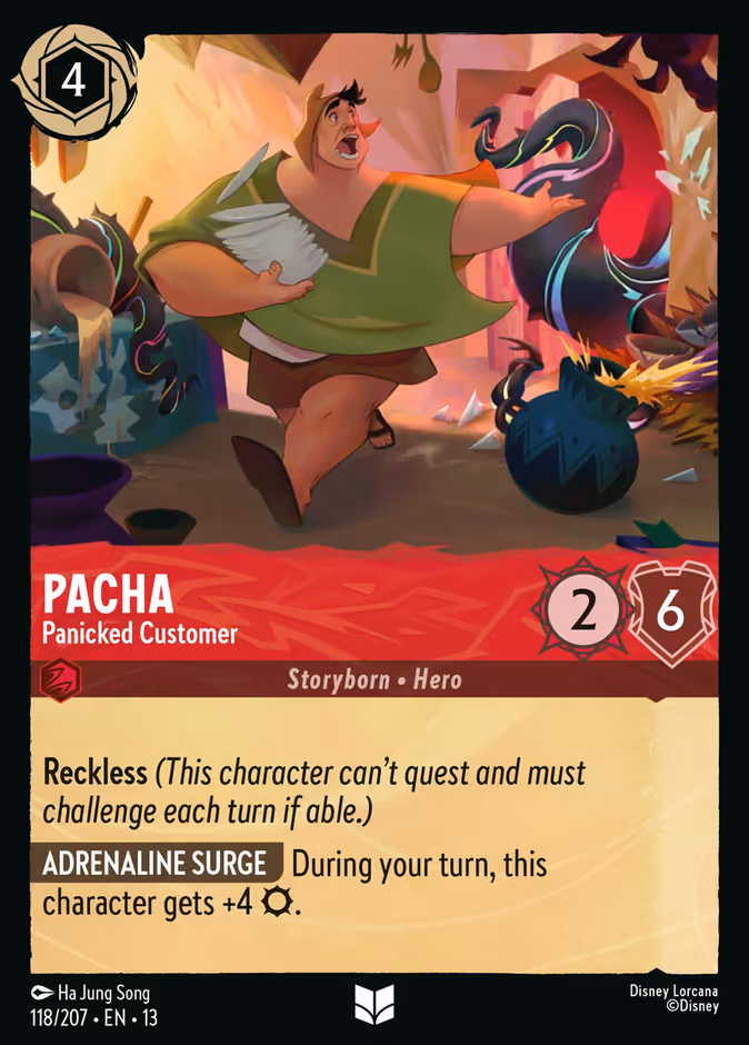 Pacha — Panicked Customer 118