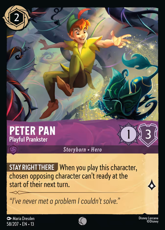 Peter Pan — Playful Prankster 58